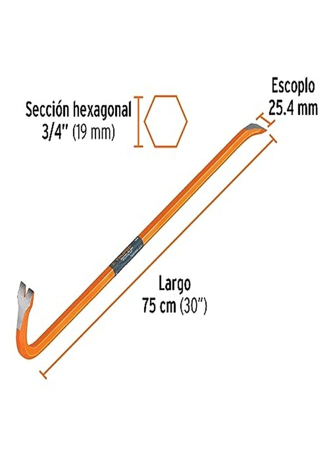 تروبر قضبان الهدم TRUPER BU-75 مقاس 3/4 بوصة × 30 بوصة (75 سم) - Image 4