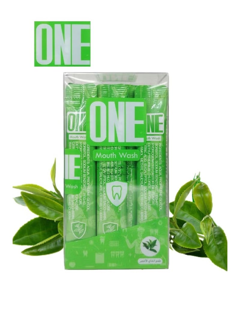 One Mouthwash Strips Green Tea Flavor 20*12 ml