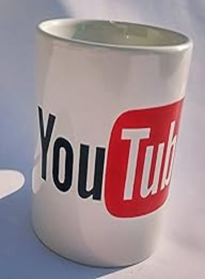 Youtube Mug - Anchor Hocking