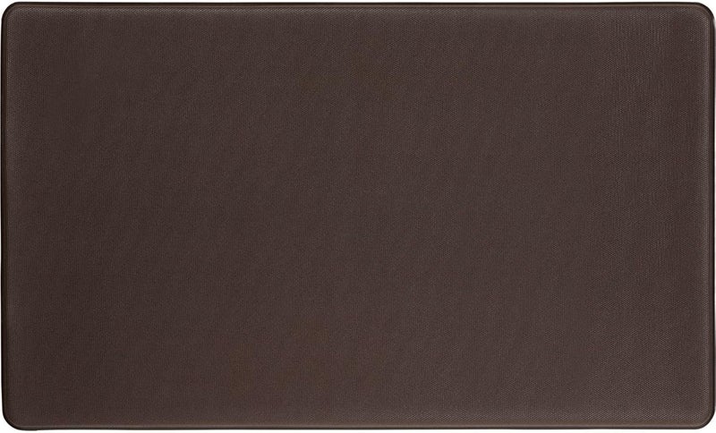 Home Dynamix Trenton Solace Traditional Diamond Textured Kitchen Mat, Black, 17"x39" - Image 5