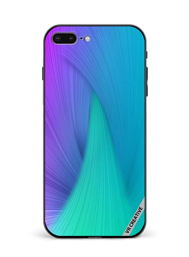 VR CREATIVE Protective Case Cover For Apple iPhone 7 Plus/8 Plus Layers Design Multicolour - Image 1