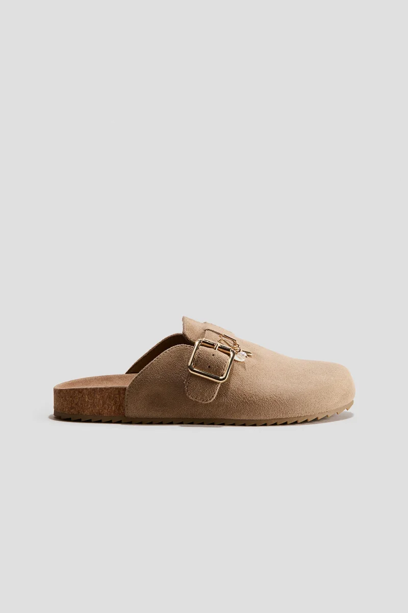 H&M Charm-detail footbed mules