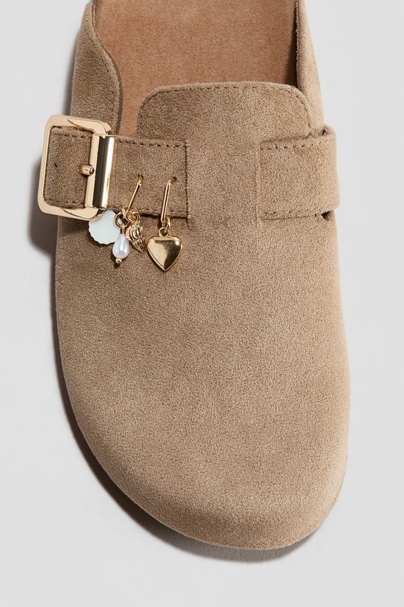 H&M Charm-detail footbed mules