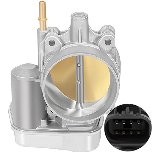 ROADFAR جسم الخانق الكهربائي ROADFAR S20064 مناسب لـ 2004-2007 لبيوك | 2003-2007 لشيفروليه / جي إم سي / إيزوزو | 2006-2007 لهامر H3 | 2003-2004 لأولدزموبيل | 2006-2007 لبونتياك 67-3006 - Image 1