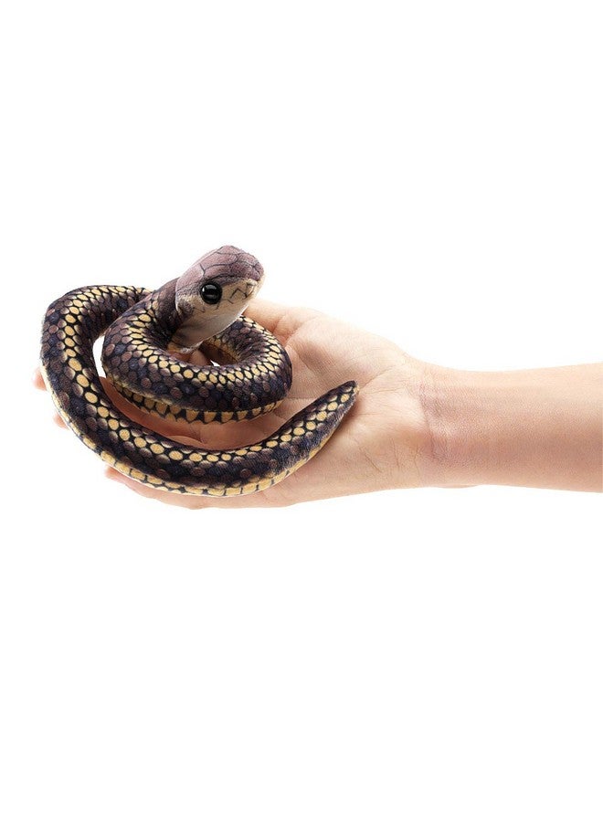 Folkmanis Mini Snake Finger Puppet Brown, 1 EA - Image 1