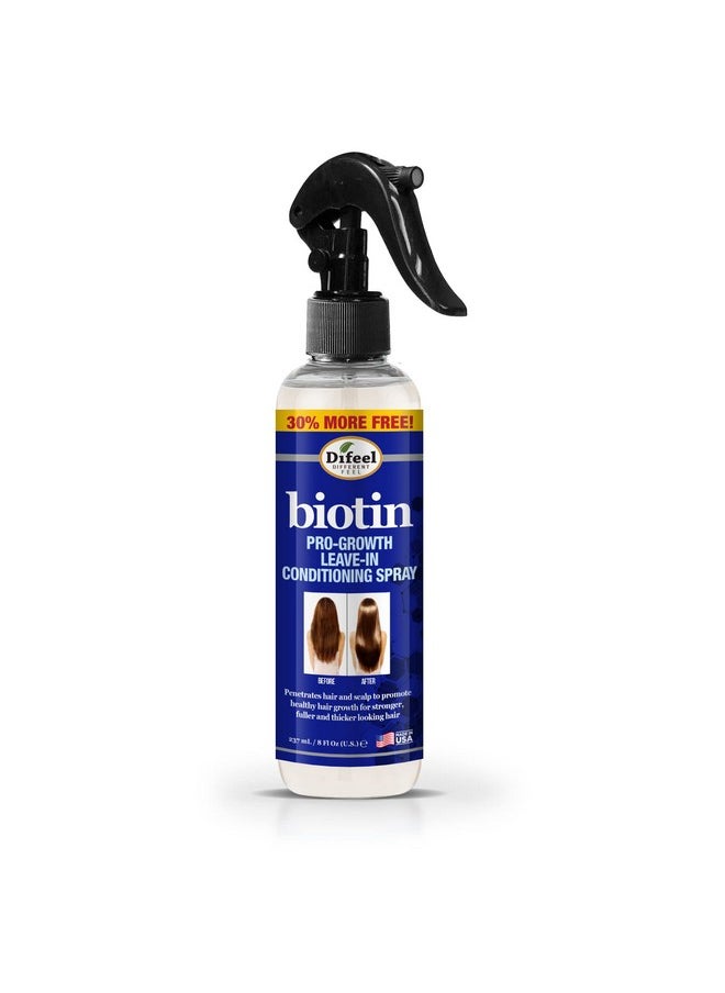 difeel Pro Growth Biotin Leave In Conditioning Treatment 8 Oz. Large Bottle  - Image 1