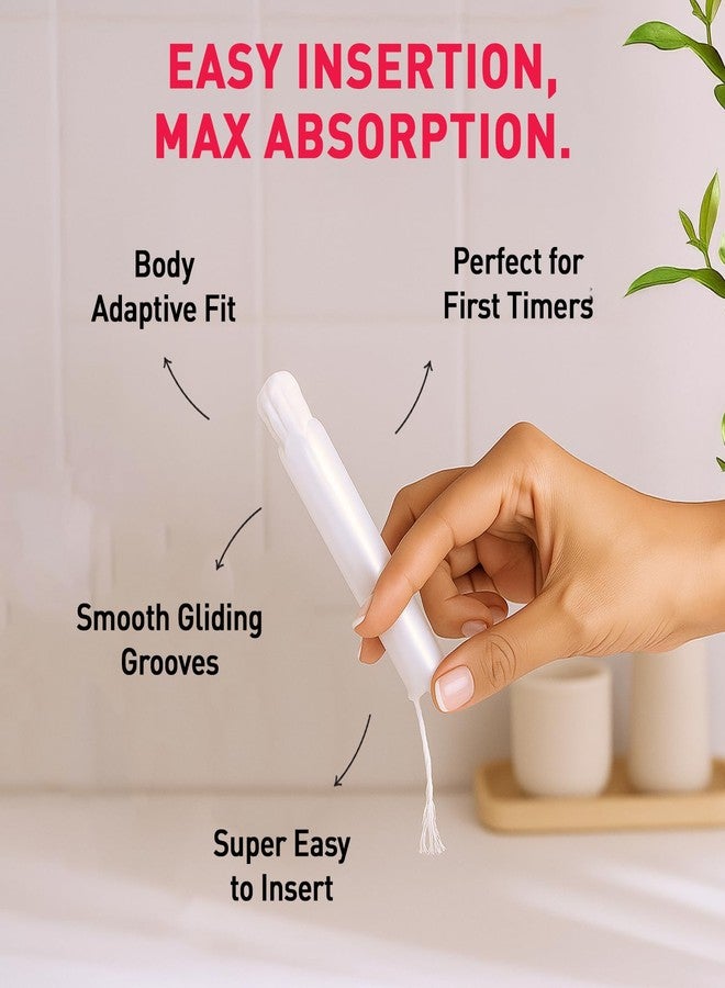 Sirona Regular Flow Tampons with Applicator - 16 Pieces | Made in Europe | Ultra Soft & Comfortable | Highly Absorbent | BPA Free | FDA Approved - Image 4