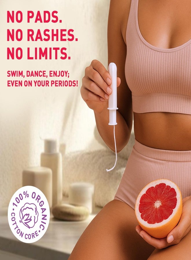 Sirona Regular Flow Tampons with Applicator - 16 Pieces | Made in Europe | Ultra Soft & Comfortable | Highly Absorbent | BPA Free | FDA Approved - Image 3