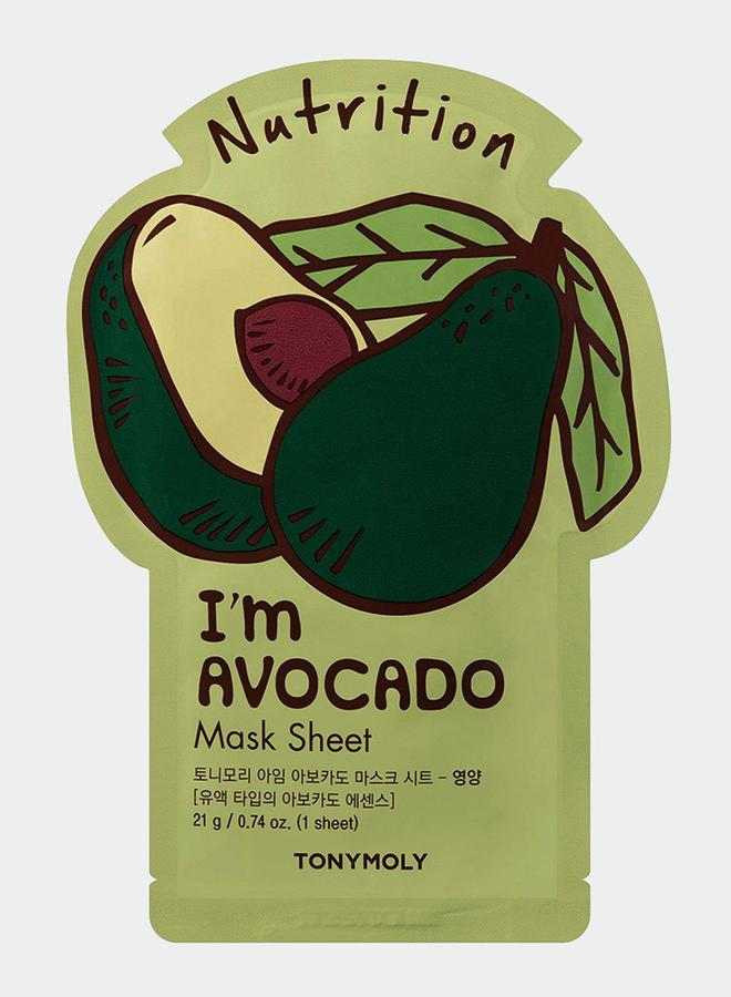 TONYMOLY I Am Avocado Mask Sheet - Nutrition