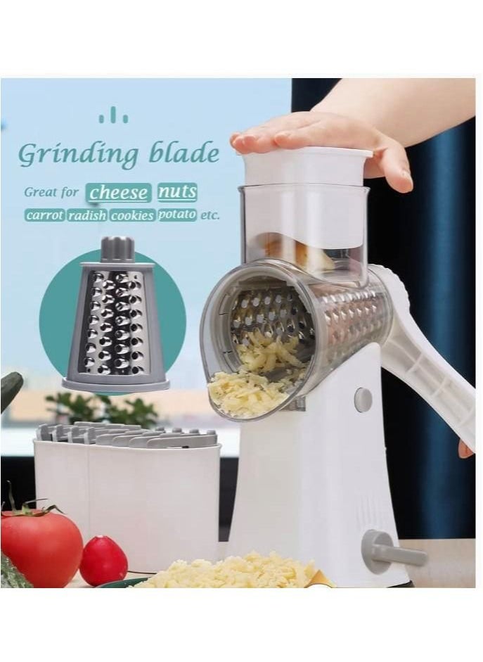 Vegetable Chopper, Vegetable Chopper, Cheese Grater, Potato Chopper, Mandolin Slicer, Peeled Food Salad Chopper, Vegetable Slicer Spiralizer with 5 Interchangeable Stainless Steel Blades - pzsku/ZF13759A1AB6819CA015EZ/45/_/1681722111/031f67ef-1dca-4d21-b218-4b8dcb43c11e