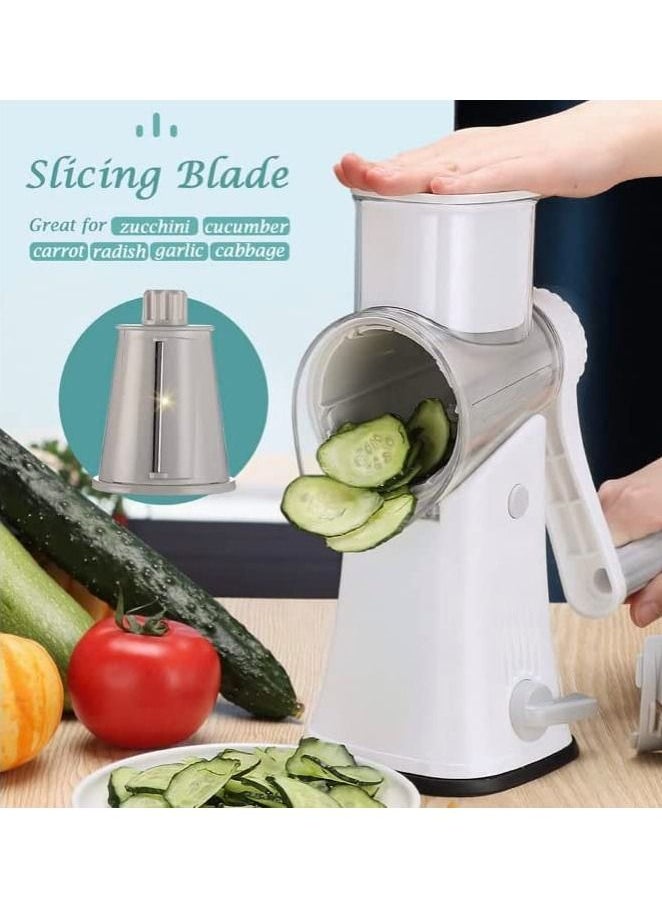 Vegetable Chopper, Vegetable Chopper, Cheese Grater, Potato Chopper, Mandolin Slicer, Peeled Food Salad Chopper, Vegetable Slicer Spiralizer with 5 Interchangeable Stainless Steel Blades - pzsku/ZF13759A1AB6819CA015EZ/45/_/1681722112/170d3ba7-70cf-4f20-b89c-fe5a2c723b9b