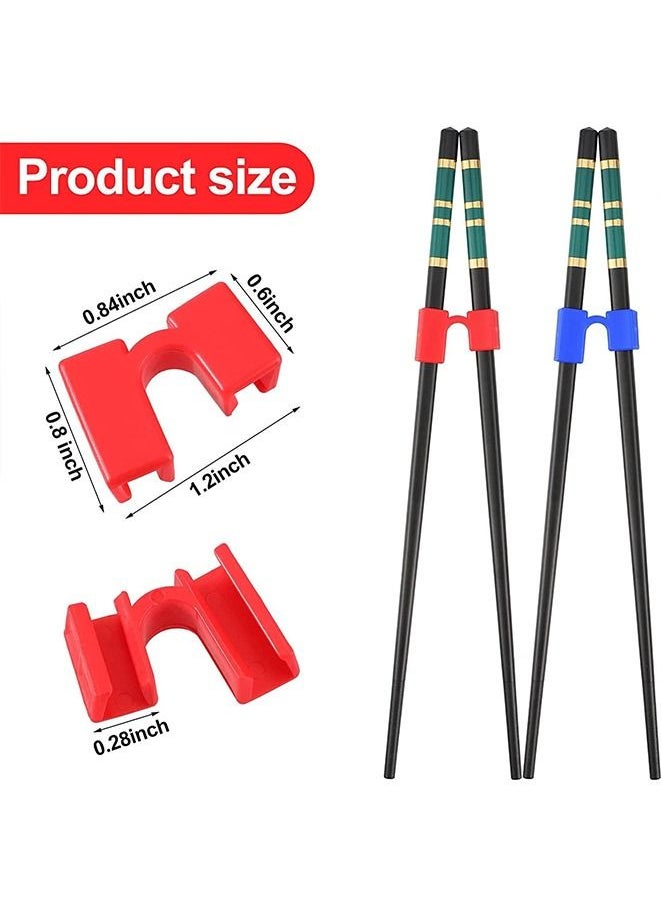 Muyixin - 12-Piece Reusable Kid Training Chopstick Helper for Kids Beginner Learner - Image 1