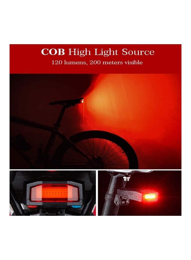 NIBEMINENT Bicycle Laser Projector Rear Tail Light  - Image 4