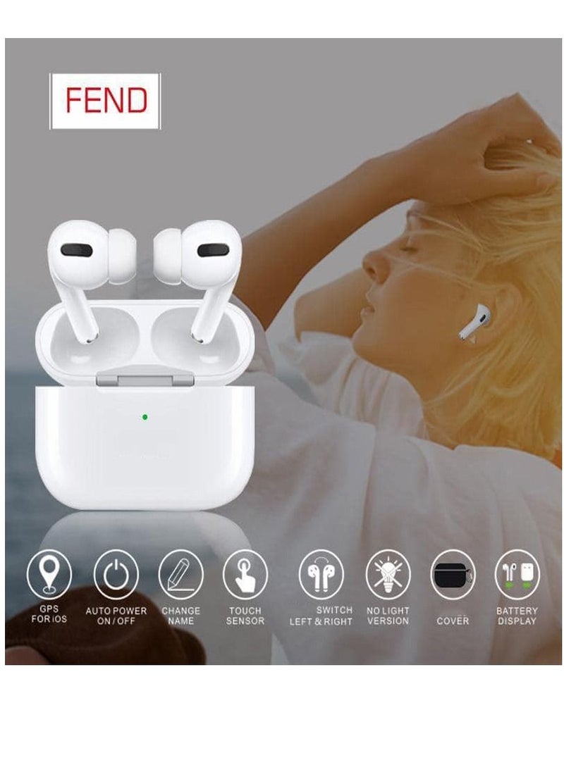FEND - Bluetooth Wireless Earphone with Mics Noise Reduction Touch Control and High Bass Clear Sound For Huawei P 50 Pro Dual - Image 1