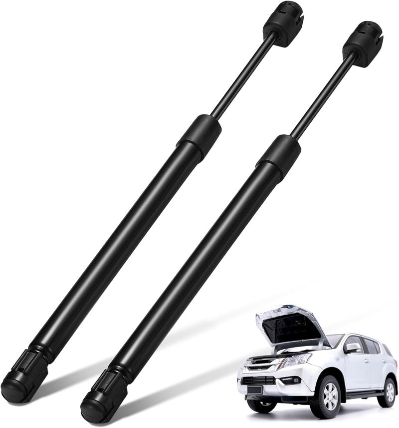 BDFHYK دعامات رفع غطاء المحرك الأمامي BDFHYK متوافقة مع F-150 F-150 Heritage 2004 F-250 Expedition مقاومة للصدأ 4478 دعامات غطاء المحرك، دعامة رفع الباب الخلفي، زنبرك غازي، قطعتان تصميم عصري مرن عملي - Image 1
