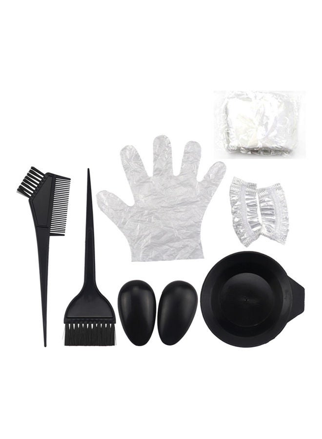 نيبمينينت مجموعة أدوات لخلط صبغة الشعر من 7 قطع أسود - Image 1