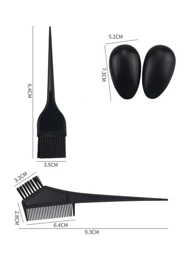 نيبمينينت مجموعة أدوات لخلط صبغة الشعر من 7 قطع أسود - Image 4