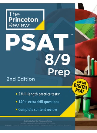 Princeton Review PSAT 8/9 Prep, 2nd Edition - pzsku/ZF137B46198741CD4455FZ/45/_/1734598686/2eb4a037-c87c-4c98-a687-cf19cbe7f585