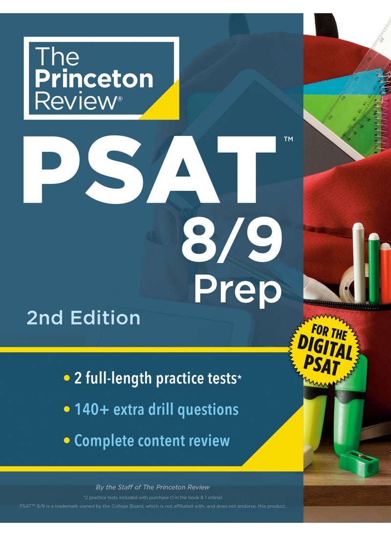 Princeton Review PSAT 8/9 Prep, 2nd Edition 