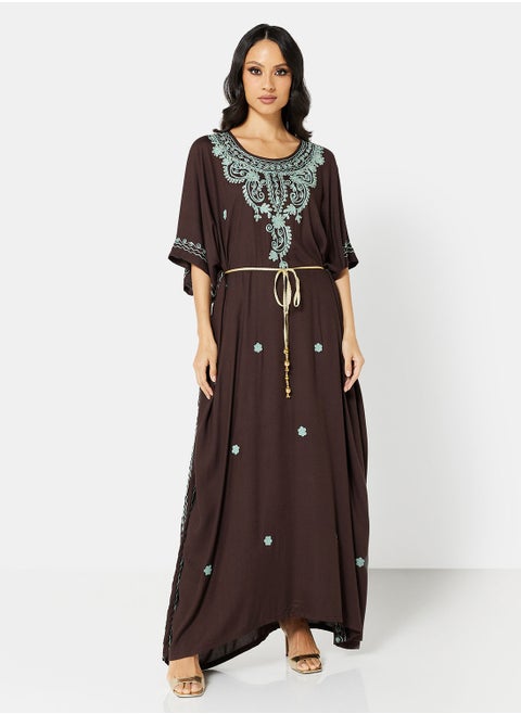 EMBROIDERED KAFTAN