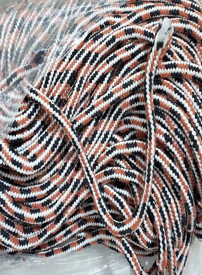 Pure Source India Cloth Line for Drying, Nylon Braided Cotton Rope, 10 Mtr (Multicolour) - Image 2