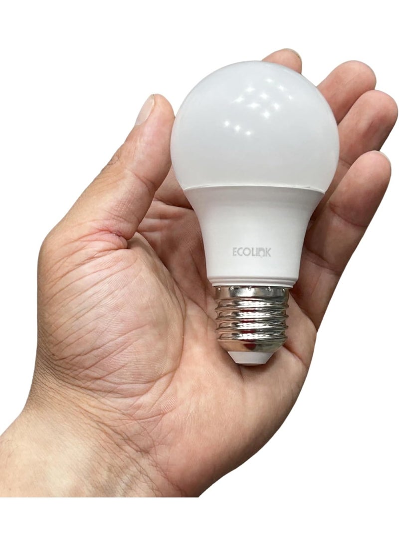 إيكو لينك مصباح LED بقوة 11 واط وقاعدة E27، موفر للطاقة، إضاءة بيضاء ساطعة 6500 كلفن، 1250 لومن، قاعدة E27 قياسية، عمر طويل، إضاءة صديقة للبيئة - Image 4