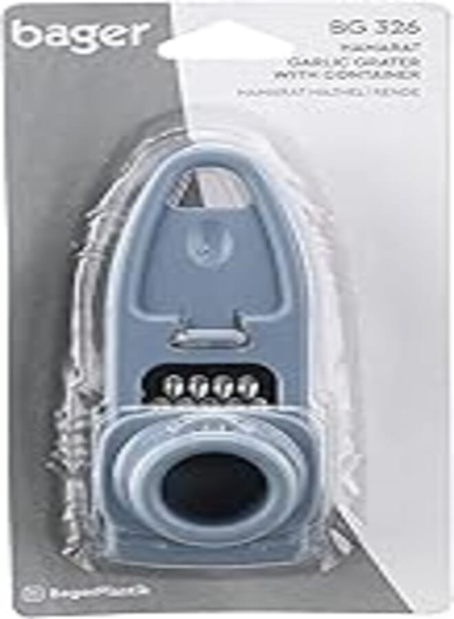Bager Bager Hamarat Garlic Grater With Tank - Grey