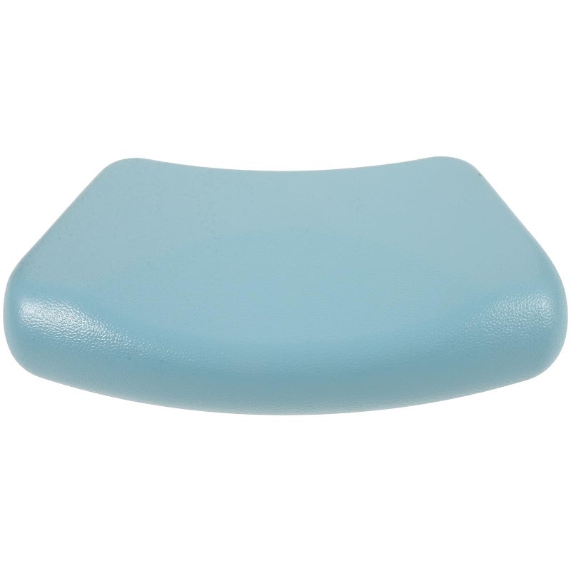 Soft PU Non Slip Sky Blue Bathtub Pillow Neck Cushion Head Rest Pad For Home Spa Relaxation - Image 2