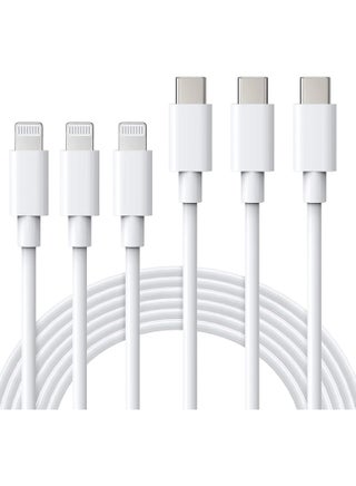 USB C to Lightning Cable MFi Certified 3Pack 6FT Fast iPhone 13 Charger Cable - Lightning to Type C Cable Compatible with iPhone 13 12 Pro 11 Max XS XR 8 Plus SE 2020 iPad Pro AirPods Pro - pzsku/ZF13852160A9D96826EAEZ/45/_/1712132854/4b27b4c7-768e-47ee-9925-00ca7c6287ce
