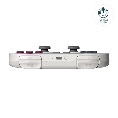 8Bitdo Sn30 Pro Wireless Bluetooth Controller, Hall Effect Joystick Update, Retro Gamepad for Switch/Switch 2, PC, Steam Deck, Android, Raspberry PI, iPhone, iPad, macOS and Apple TV (G Classic Edition) - Image 2