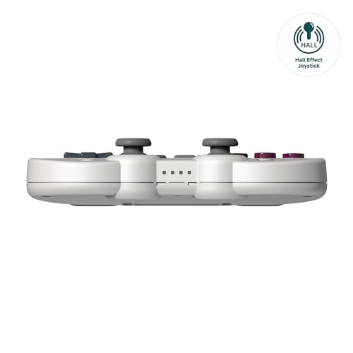 8Bitdo Sn30 Pro Wireless Bluetooth Controller, Hall Effect Joystick Update, Retro Gamepad for Switch/Switch 2, PC, Steam Deck, Android, Raspberry PI, iPhone, iPad, macOS and Apple TV (G Classic Edition) - Image 3