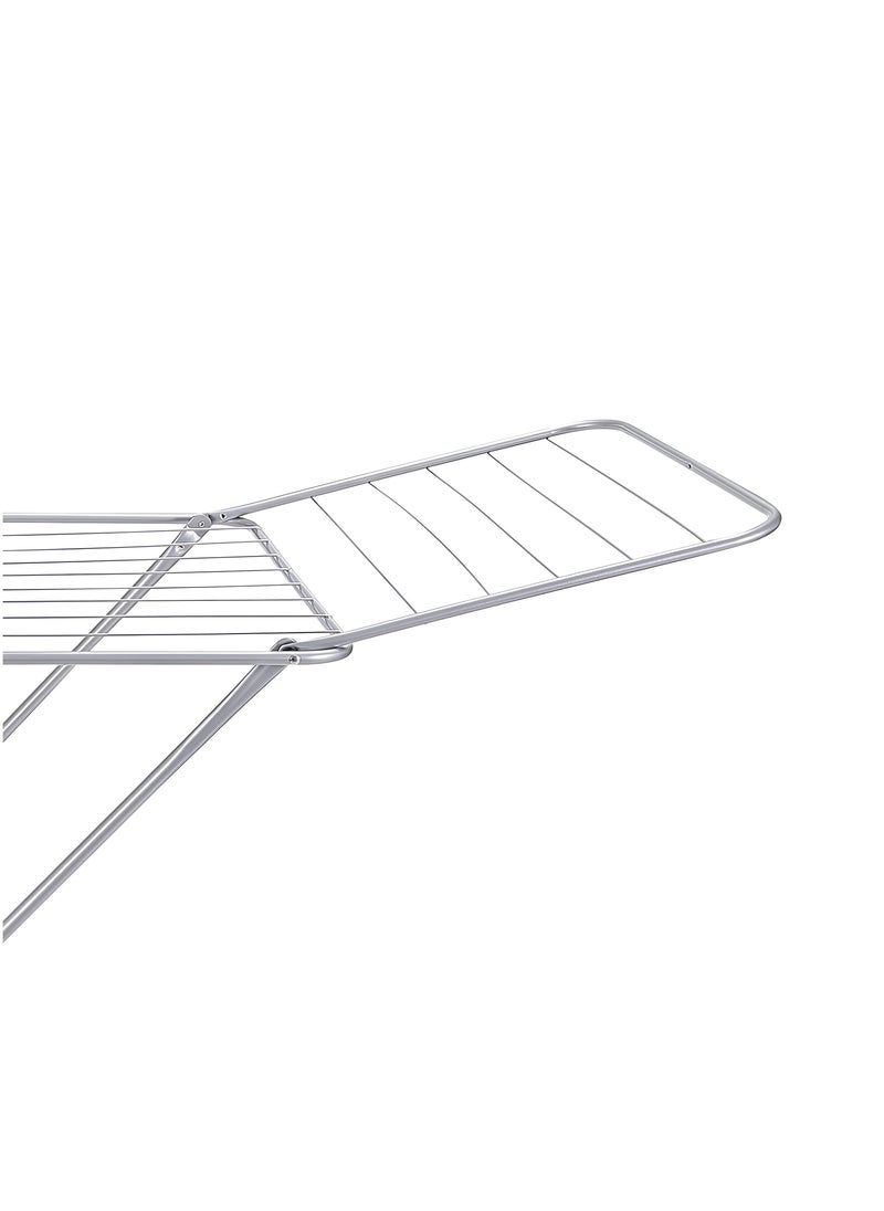 DRIZO Clothes Drying Stand with Adjustable Folding Wings Clothes Hanger Stand Drying Rack clothes rack, Clothes Rack for Drying Clothing, Cloth Drying Stand (Grey)  - Image 4