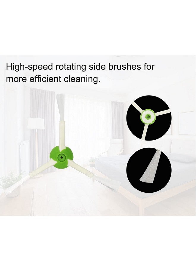 ECOMAID Replacement Parts Accessories Compatible for iRobot Roomba i7 i7+ i3 i3+ i1+ i4 i6 i6+ i8 +/Plus E5 E6 E7 I,E &J Series Vacuum Cleaner,1 Set Rubber Brushes 4 HEPA Filters & 5 Side Brushes  - Image 5
