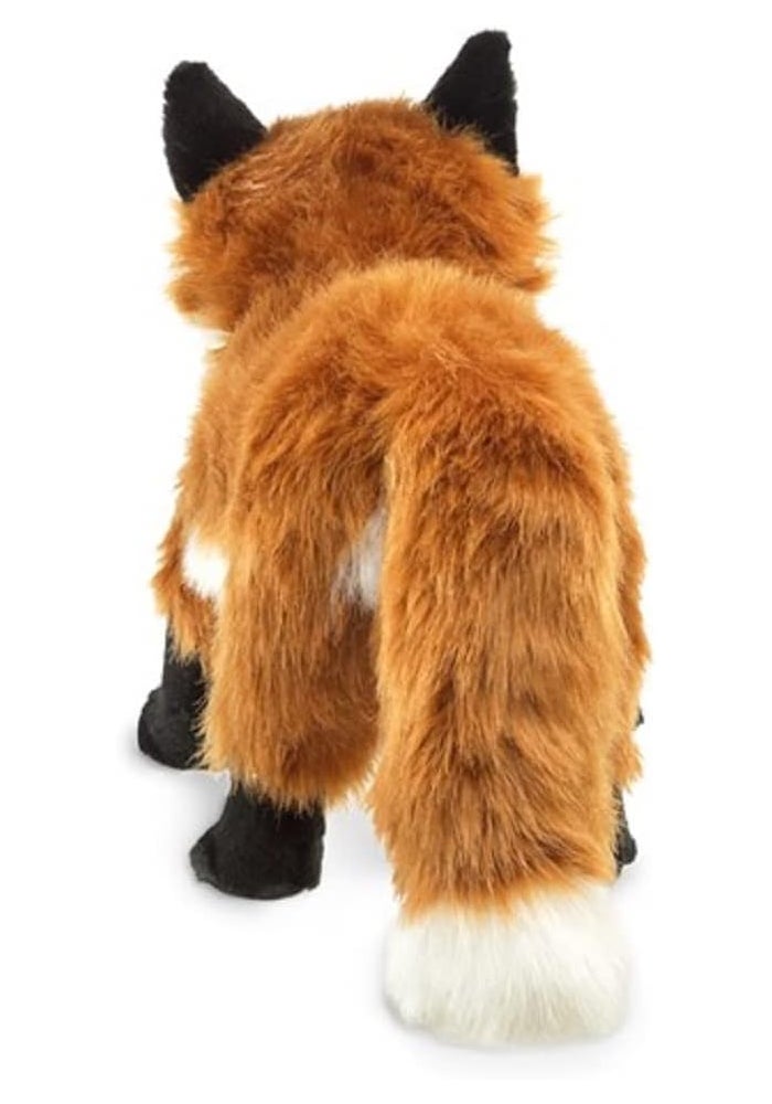 Folkmanis Red Fox Hand Puppet - Plush Animal Toy for Interactive Play - Image 2