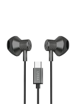 LyckaWaveMiniC7300–WiredType-CEarphoneswith10mmDrivers,HighSensitivityAudio,and120cmTangle-FreeCable