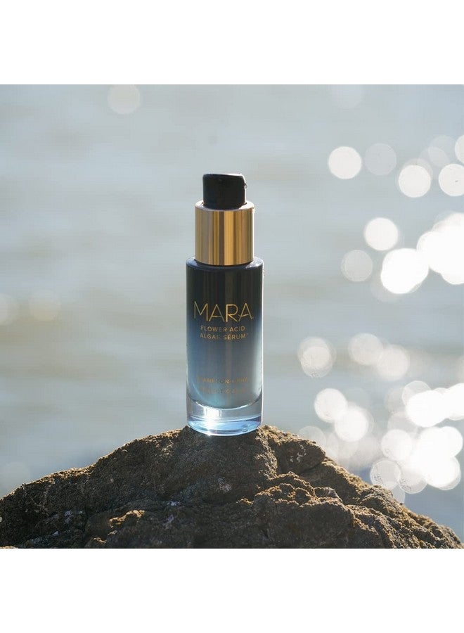 Mara Natural Plankton + Pha Flower Acid Algae Face Serum Nontoxic Plantbased Skin Care Exfoliate + Renews The Skin While Targeting Fine Line + Pores (1 Oz 30 Ml) - Image 4