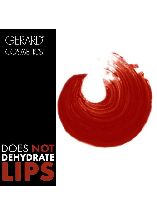 Gerard Cosmetics Hydra Matte Liquid Lipstick Nourishing Ingredients Moisturizes And Hydrates Lips Coats Lips With Smooth Metallic Color No Flaking Or Smudging Immortal 0.085 Oz  - Image 4