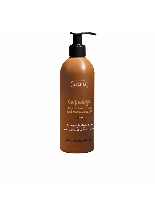 Ziaja Cupuaçu Bronzing Body Lotion 300ml - Image 1