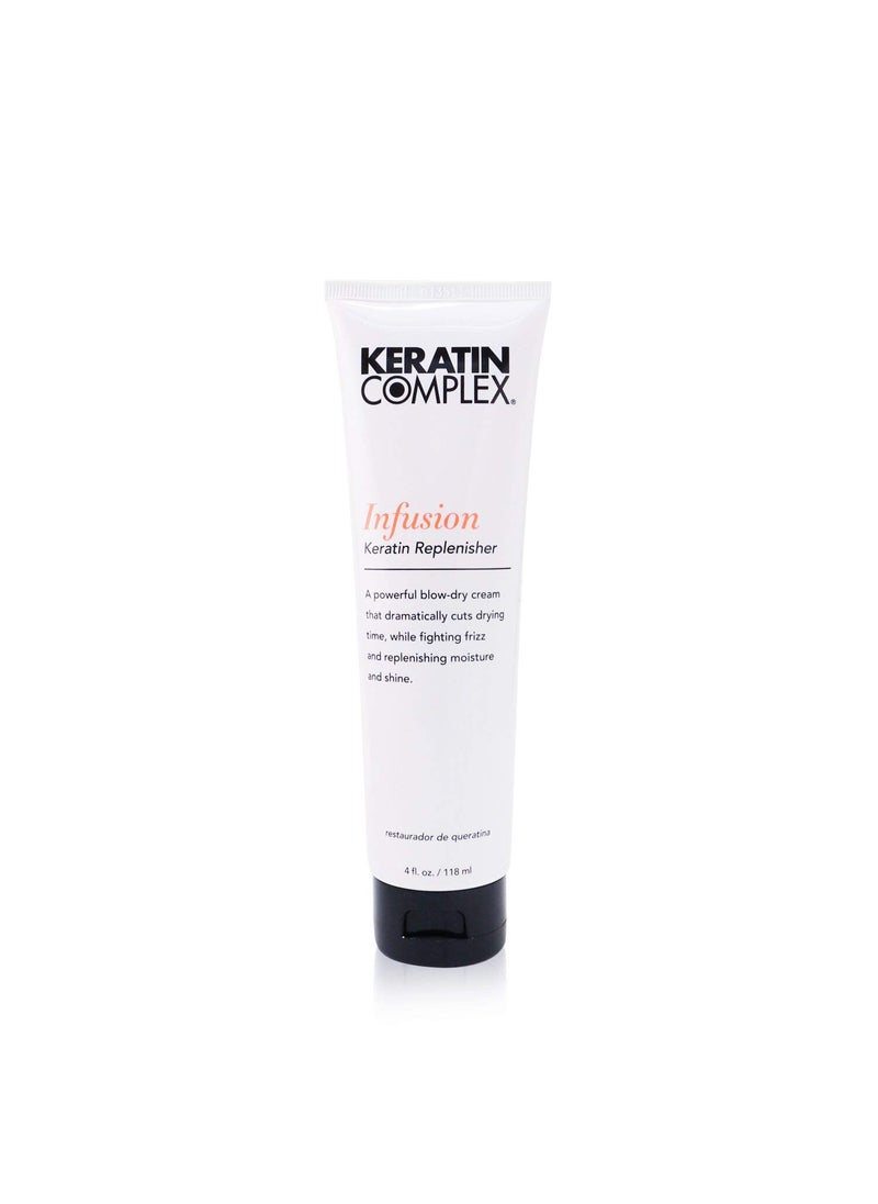 KERATIN COMPLEX Keratin Complex Infusion Keratin Replenisher Blow Dry Cream -4 Fl Oz (Pack of 1) 