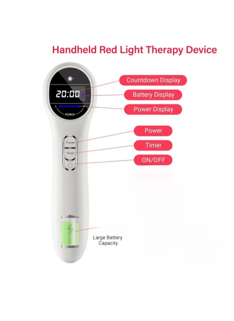 Generic - Red Light Therapy Device, Cold Laser Physical Therapy Equipment, Low Level Laser Muscle Therapy Device, Infrared Light Device For Body Pain Relief, (1pc, LD168 Model) - Image 1