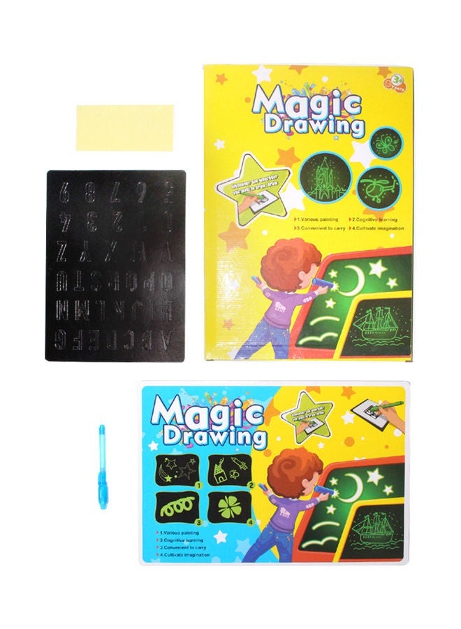 NIBEMINENT LED Luminous Drawing Board with Fluorescent Pen - Image 1