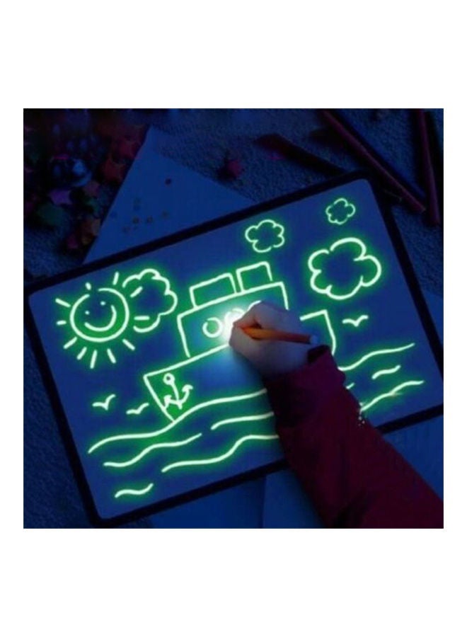 NIBEMINENT LED Luminous Drawing Board with Fluorescent Pen - Image 4