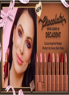 Too FacedCosmetics Too Faced Cocoa Bold Em-Power Cream Lipstick, Buttercream (3.3g) – Luxuriously Creamy, Long-Lasting Lipstick with Rich Buttercream Nude Shade, Infused with Cocoa Butter for Hydration and Comfort  - Image 5