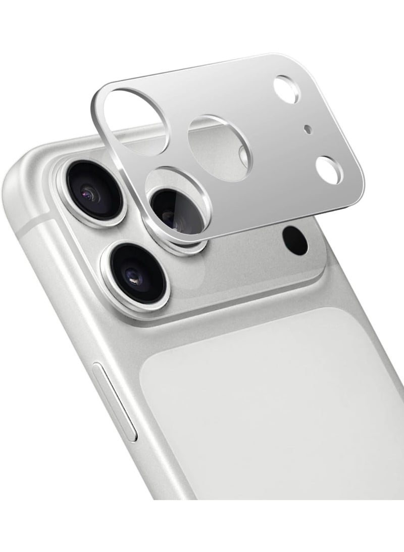 Glass Camera Lens Glass Protector for iPhone 17 Pro Max (silver)