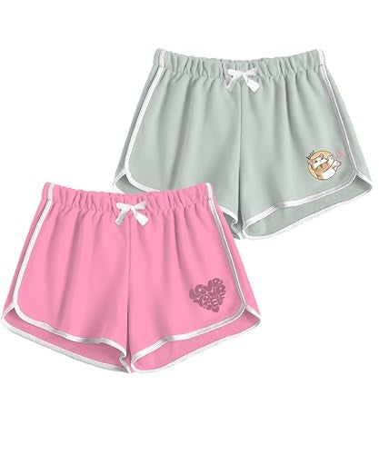 SHODOX® 100% Cotton Women Casual Shorts - Printed Short for Gym, Yoga, Cycling, Dance, Summer - Regular Fit (Pack of 2) - Image 1