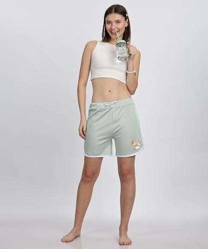 SHODOX® 100% Cotton Women Casual Shorts - Printed Short for Gym, Yoga, Cycling, Dance, Summer - Regular Fit (Pack of 2) - Image 3