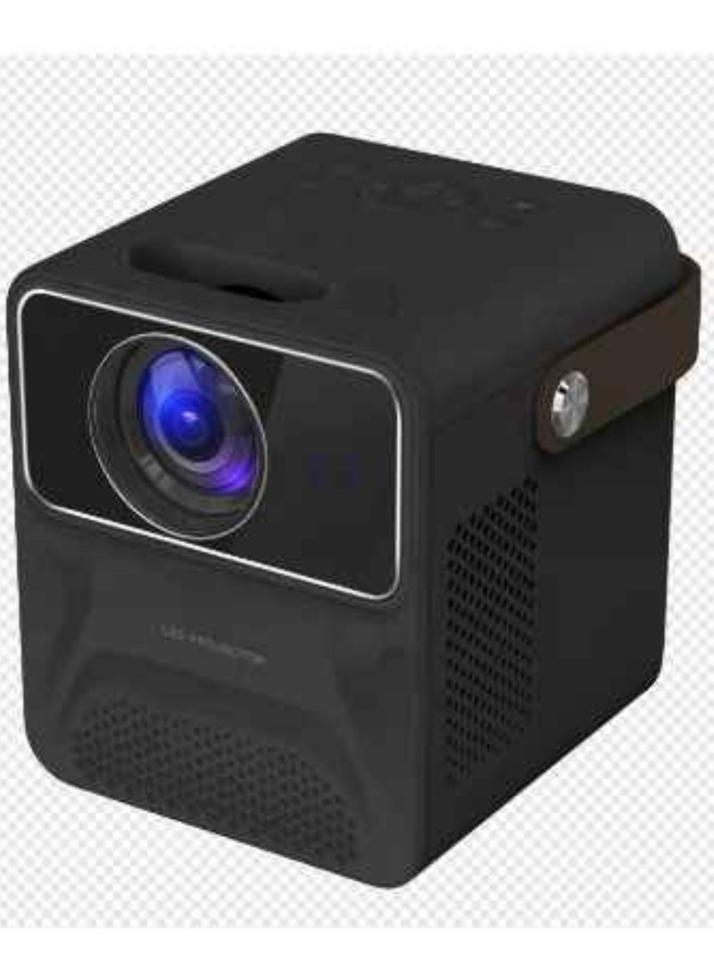 Umiio T5 1920 x 1080P Mini LED Portable Dual Frequency WiFi Android 9.0 Remote Electronic Focusing For Meeting Home Smart Video Projector Compatible with TV Stick/HDMI/USB/PS5/iOS/PS4  - Image 1