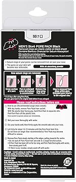 KAO Mens Biore Pore Nose Pack BLACK 10 packs - Image 2