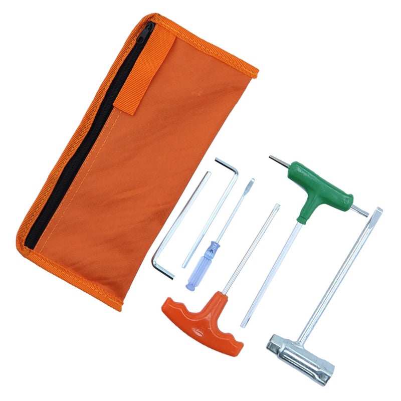 Atunee Chainsaw T Wrench 19mm x 13mm and T-Handle T27 Torx Screwdriver Kit for Husqvarna Stihl 017 018 019 020 021 023 024 025 026 028 034 Chainsaw Replace 1129 890 3401 0812 370 1000 - Image 1