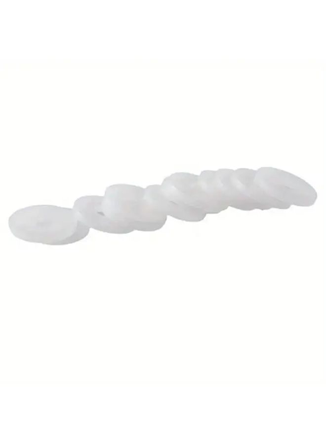 30pcs Airless Paint Sprayer Sealing Gaskets Anti Leak Flat Washer Washers For Spray Gun Extension Rods And Tip Adapters Durable Plastic Leak Proof Accessories No Tool Installation Corrosion Resistant Prevents Paint Dripping Paint Sprayer Gun - Image 5